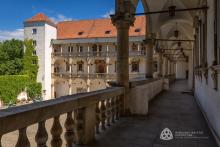 Brieg, Piastenschloss, Kreuzgänge am Innenhof
